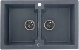 Žulové umývadlo Kernau KGS A 80 2B Graphite