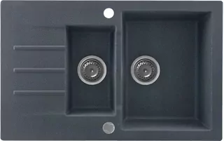 Drez na umývanie riadu Kernau KGS A 6079 1,5B1D Graphite
