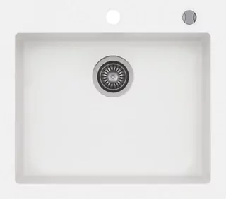 Kuchynský drez - Kernau KGS H 60 1B Drez Pure White snaha