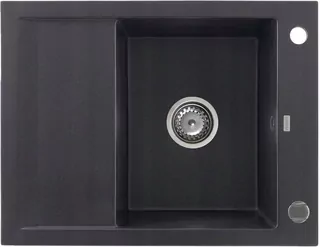 Drez na umývanie riadu Kernau KGS M 4565 1B1D BLACK METALLIC