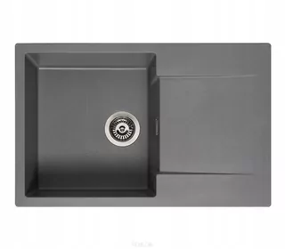 Drez Reginox AMSTERDAM 43 GREY SILVERY s odkladacou plochou