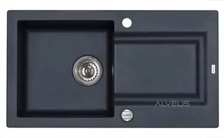 Žulový drez FALCON 30 ALVEUS Čierna