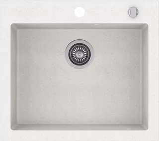 Žulová umývadlo KERNAU KGSH601B WHITE