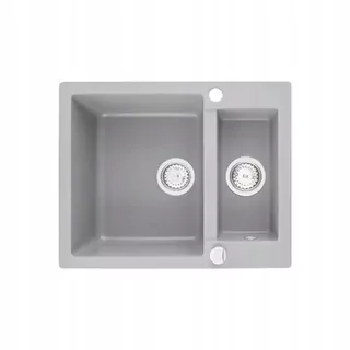 Nelio 1,5-KOM granitálna lína bez duchu 600 × 490 × 210/130, ton dir gray / grár