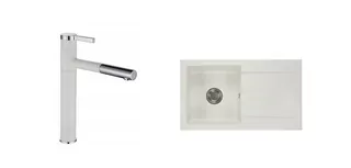 Žula dreizový mira jednokomorový s odpúchadlom + manual syfón + baterie sun