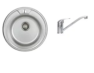Kuchynský drez - Single-Chamber Sink XZ29 Decor Batéria Wendy