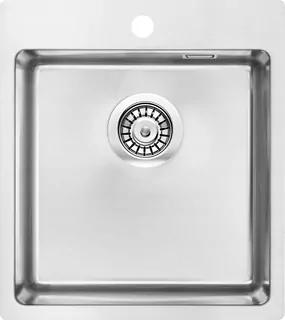 Kuchynský drez - Oceľ drez Deante ZPO 010 A Smooth 45 × 50,5