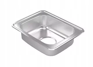 Oceľový drez pre gastronómiu Kuchinox Taurus 63 × 48 cm SAT_010T