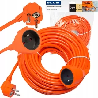 ⭐záhradný predluhovač pre svetlá stavitelný hrubo jeden šnúra 3 × 1,5mm 20m⭐