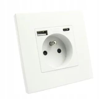 Elektrická zásuvka B-LINE s USB A&C