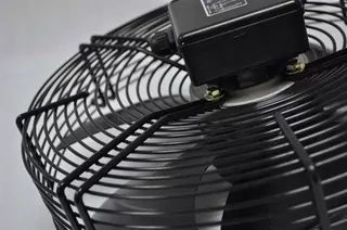 axiálny ventilátor prítlak 300mm, fúkacia pec s fúkaním