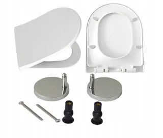 WC sedadlo Estiva N, biely duroplast