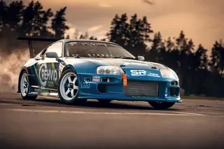 Fototapeta - Nástenný výjav Toyota Supra pretekárske auto 290g