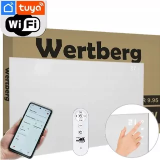 Radiátor Wertberg IR 9,95 MWWFPS 960 W biely