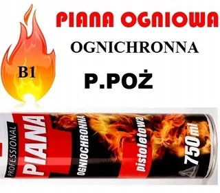 Montážna pena PUR - kvalita! Protipožiarne PROTIPOŽIARNE Protipožiarne B1 QMAR