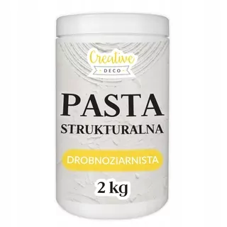 Jemnozrnná biela štrukturálna pasta 2 kg