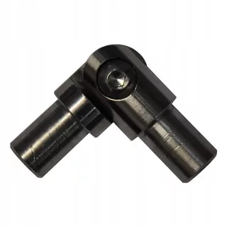 Knap 12,7 mm 90° leštené 5 ks