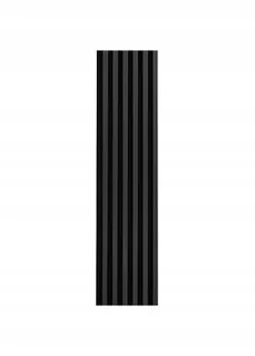 AKUSTICKÉ MDF PRÚHY NA PLSTE 30x270cm čierne