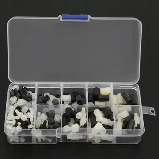 Skrutky, šróby - Plastové uzatváracie 6cm Plastová matica