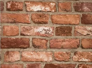 Fototapeta - Wallpaper tehla retro tehla kváder 3D efektom