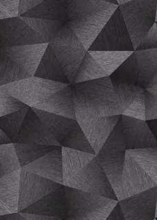 Fototapeta - Tapeta Čierny geometrický vzor 3D efekt