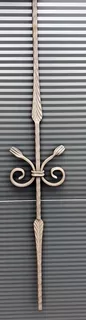 Dekoratívne balustrada Balustrada Balusters kované 12x12mm