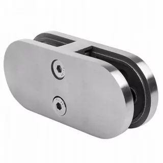 Držiak na sklo 180 stupňov s rozmermi 160 × 45 mm. Satén
