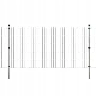 VidaXL 2D plotové panely a stĺpiky 2008 × 1030 m