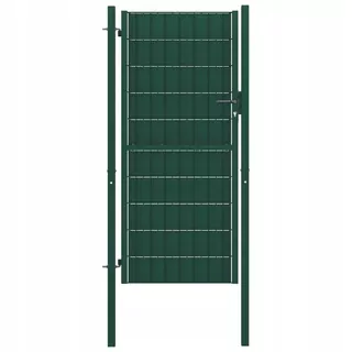 Vidaxl plot Wicket, PVC a oceľ, 100 x 124