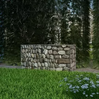Vidaxl Gabion Basket, pozinkovaná oceľ, 100 x