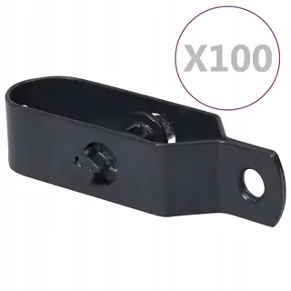 Vidaxl Napínače pre drôtené pletivo, 100 ks, 90