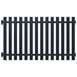 Vidaxl plot panel, antracit, 170,5 × 150