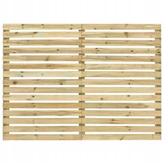 Panel vidaxl plot, impregnované drevo