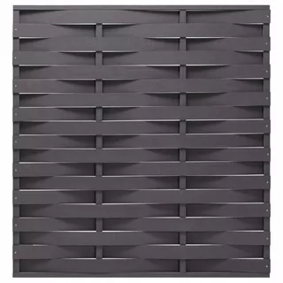Vidaxl plotový panel s WPC, 170 × 180 cm, sivá