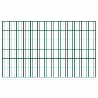 Vidaxl 2D plotové panely, 2 008 × 1,23 m, 12