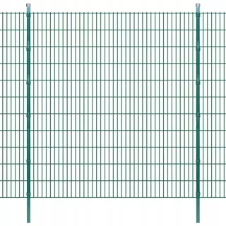 Vidaxl 2D šermové panely s príspevkami