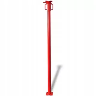 Vidaxl teleskopická podpera, 280 cm, červená