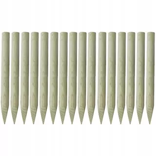 Vidaxl Sharped plot posts 16 položiek