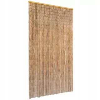 Vidaxl Závesy na dvere, bambusu, 100 × 200 cm