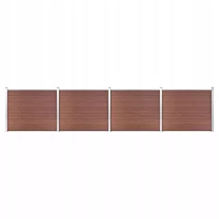VidaXL WPC plotová súprava 699 × 146 cm