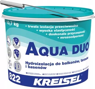 Hydroizolačná malta BUDOSZCZEL-H 810 25 kg -KREISEL