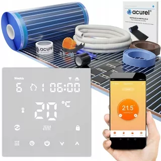Vykurovacia fólia infra rohož 220W/m² WiFi 2m²