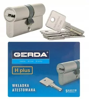 Vložka GERDA H Plus 30/30 nikel.