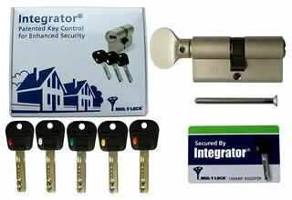 vložka Mul-T-Lock Integrator 30/35 s gombíkom