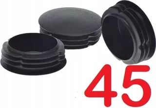 PLIP PLOK 45 Zástrčky na potrubné potrubie čierna 100SZ