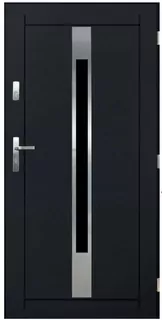 exteriér Dvere POLSKIE gerlach 01 inox reflex