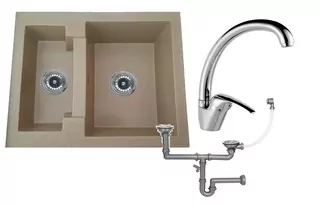 ŽULA DREVÍK 1,5 KOMORI BEZZ odkvapkávač + batérie MEDIO CHROM