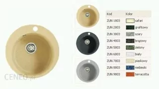 Drez 1-komorový okrúhly bez odkvapkávača Deante OMEGA PL ZUN 1803 safari