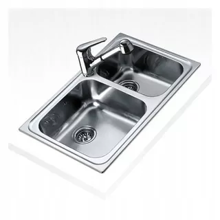 Dvojkomorový drez Teka 11119006 CLASSIC 2C S