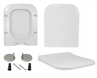 WC sedadlo Estiva SOA, biely duroplast